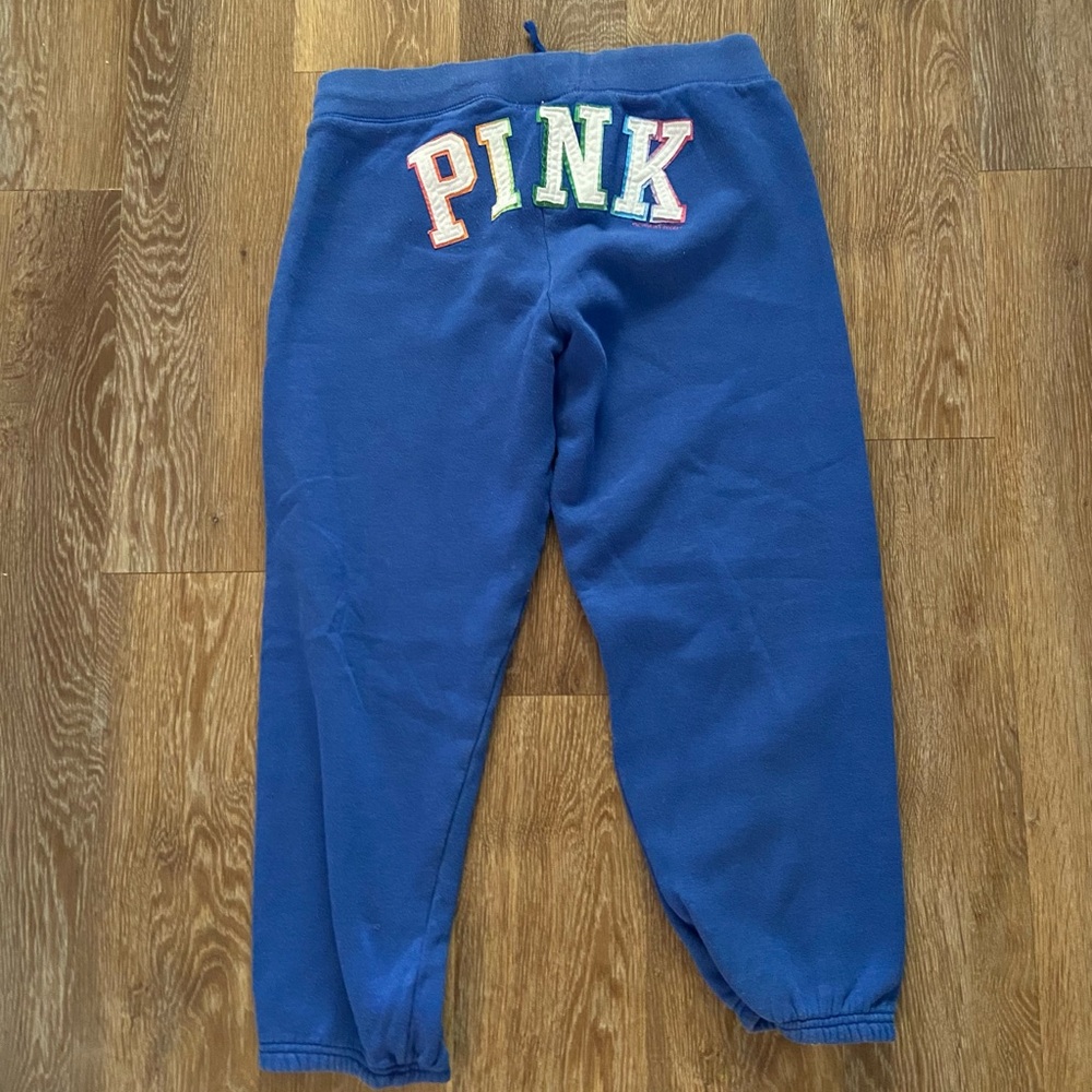 Awesome PINK sweats blue Lg